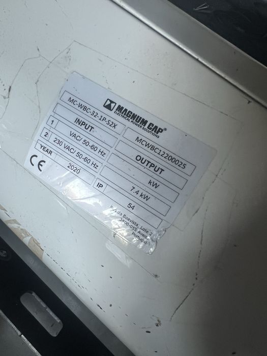 Carrgador para carro eletrico com cabo de 7m