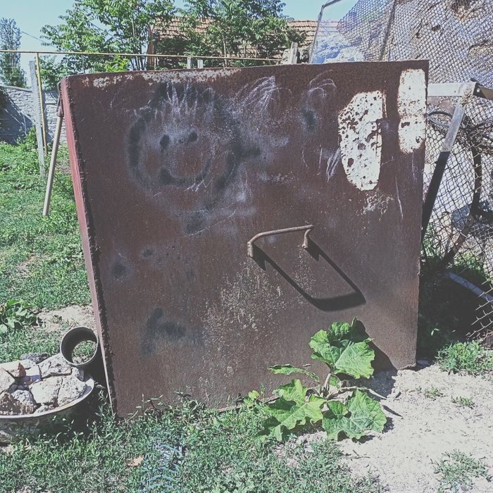 Бак, бочка,  металлический  с крышкой 100*100*102