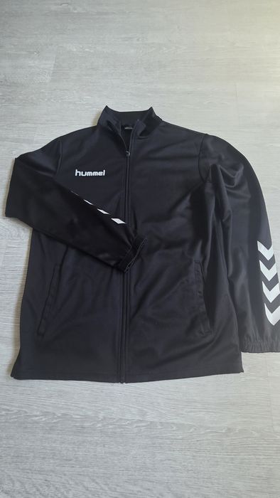Czarna bluza dresowa męska Hummel PROMO SUIT rozm.M