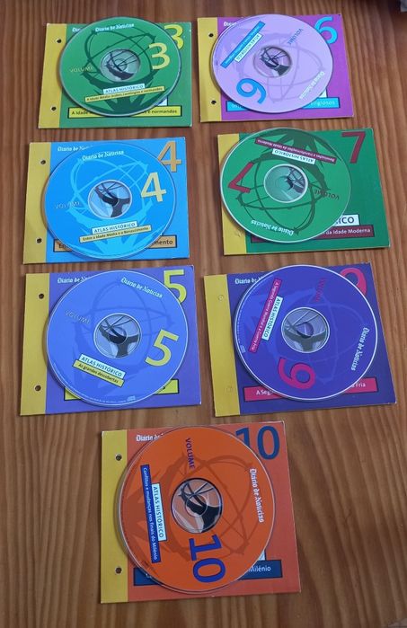 CDs Atlas Histórico (7cds)