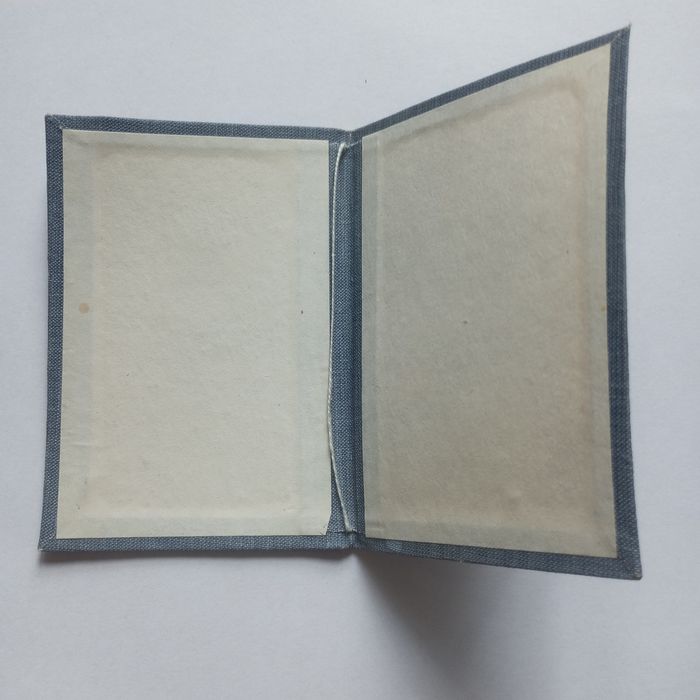 Futerał na dokumenty Stary PRL okładka