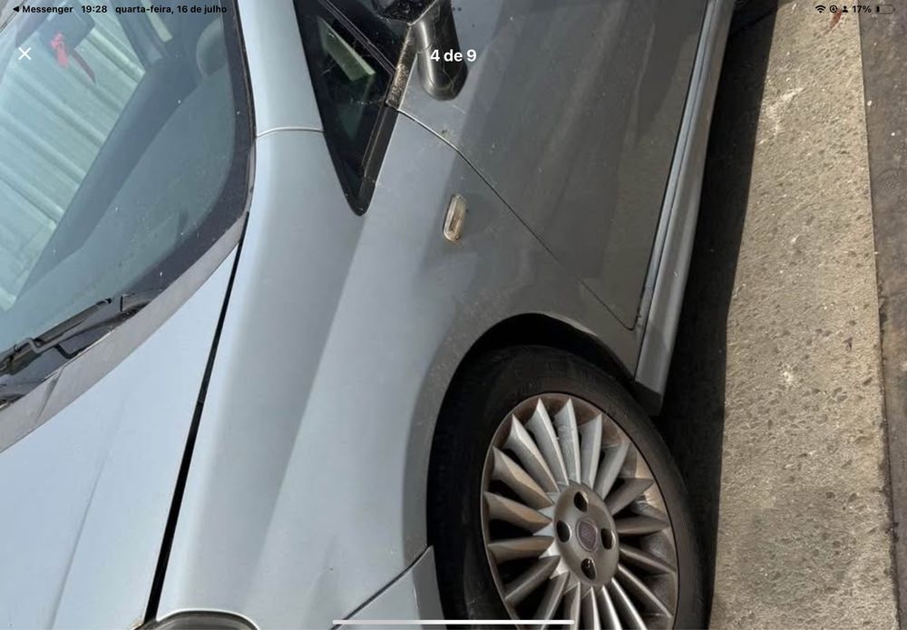 Fiat punto 1.3 Multijet ano 2007 para peças