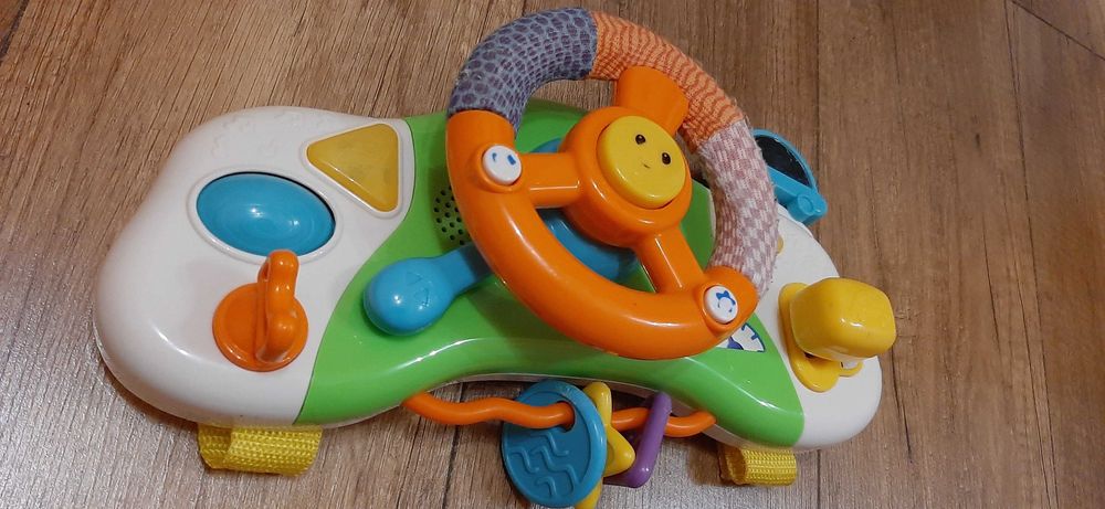 KIEROWNICA Smily Play, szkoła bezpiecznej jazdy, zabawka interaktywna