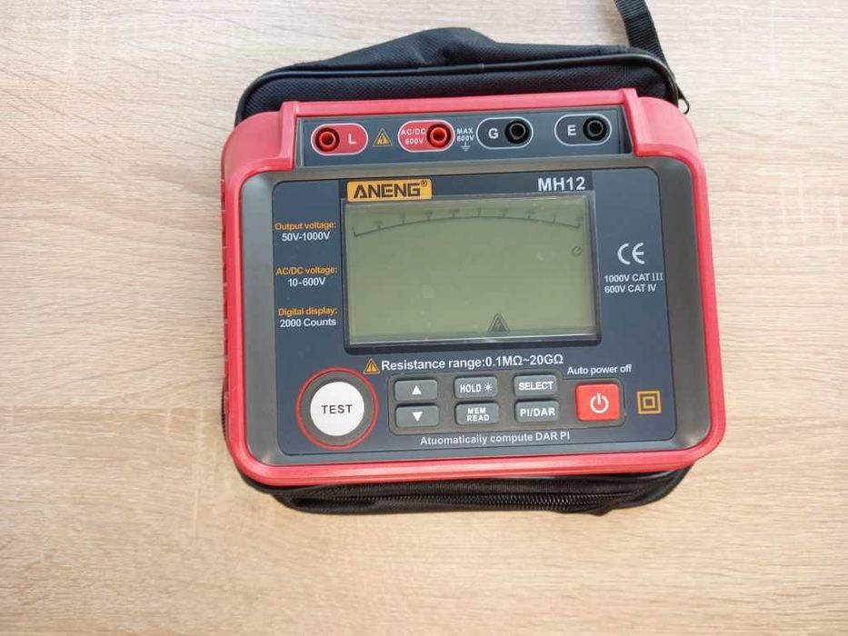 Мегомметр Aneng MH12 (з дефектом)