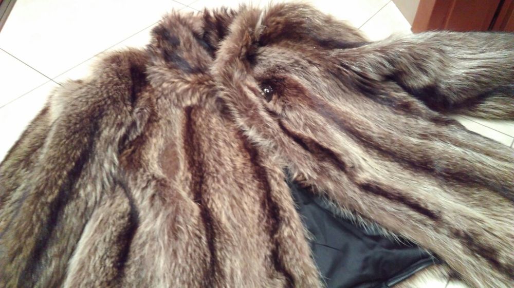 Futro naturalne z szopa