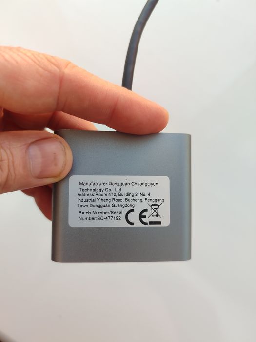 Адаптер USB-C to HDMI + USB+ USB