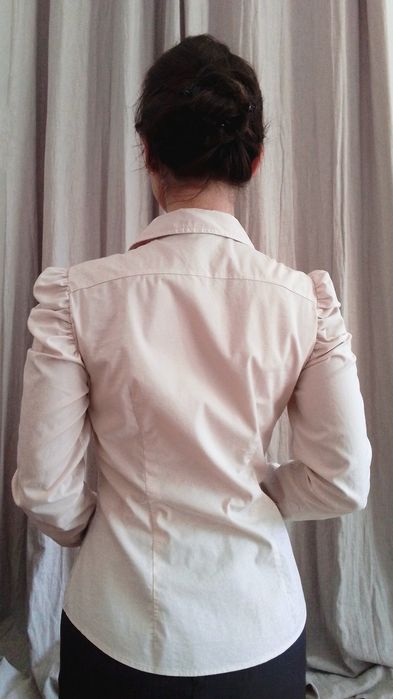 Koszula retro z bufiastymi rękawami w stylu retro aeterie