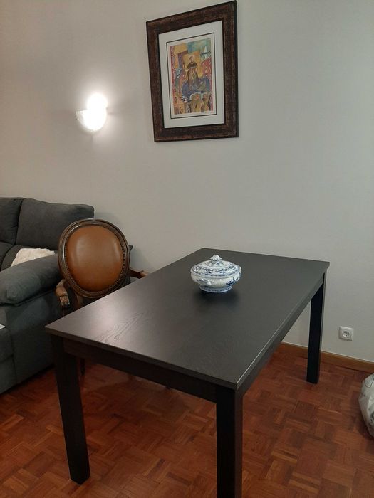 MESA de refeições, extensível, como nova