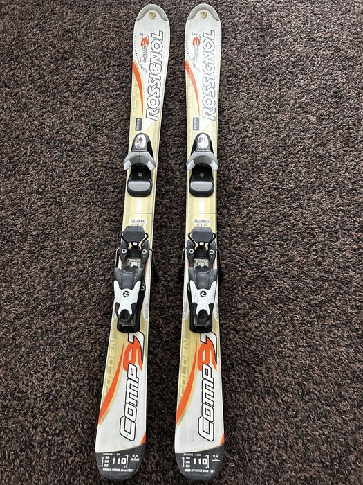 Narty Rossignol 110 cm z butami