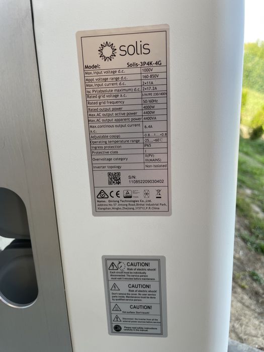 solis-3p4k-4g sprawny