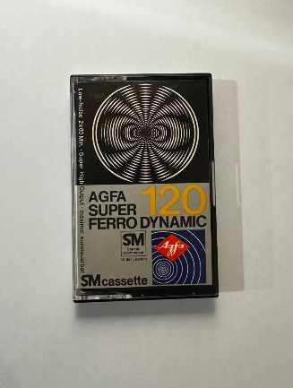 Kaseta magnetofonowa Agfa Super Ferro Dynamic 120