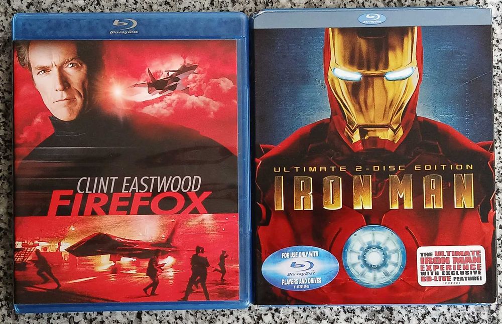 6 Blu-Ray - Raros - Muito Bom Estado