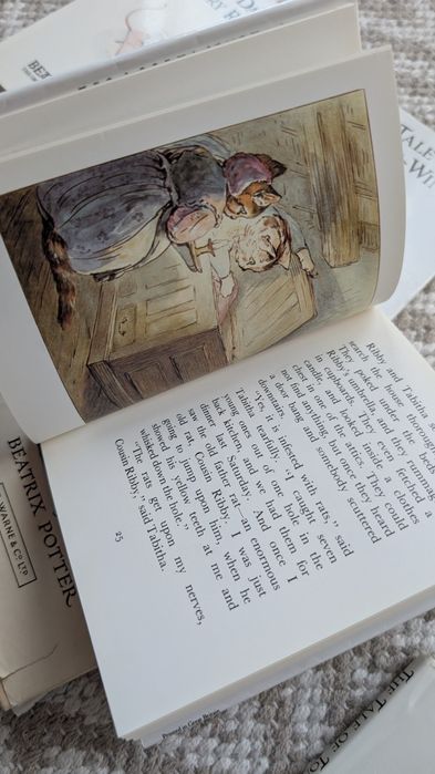 Набор книг Беатрис Поттер детские сказки Beatrix Potter кролик питер