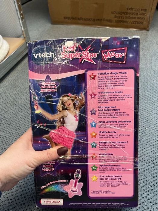 Mikrofon wschodzącej gwiazdy vtech