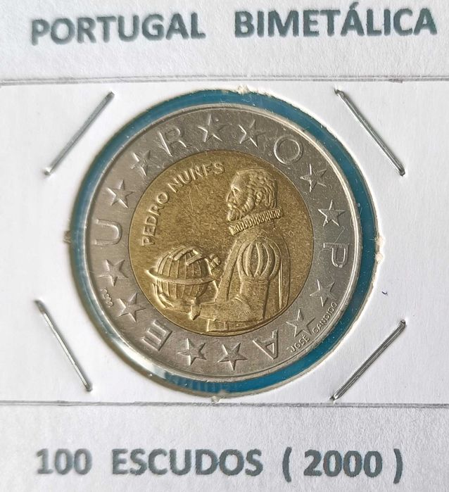 4 Coins of 100 Escudos from the Portuguese Third Republic – Annual Nickel Issue