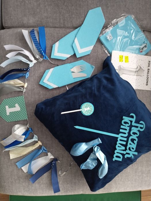 Zestaw ozdób dla chłopca roczek