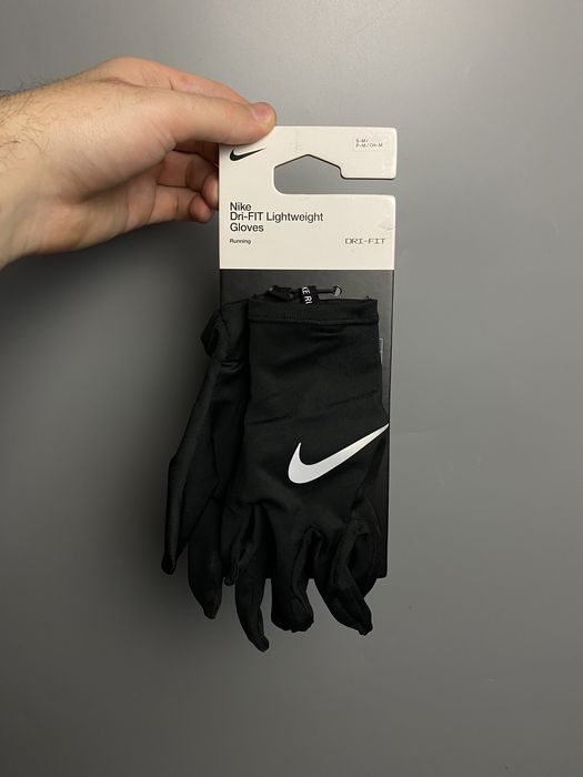 Перчатки Nike Dry-Fit Gloves/ рукавиці найк чорні рефлективні оригінал
