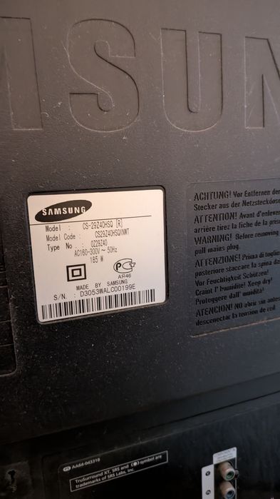 Samsung CS-29Z40HSQ  телевізор