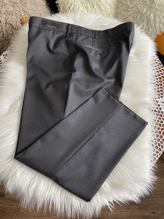 Wełniane  spodnie garniturowe 100% wełna Woolmark