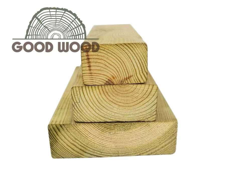 Kantówki 45x70 mm IMPREGNOWANE C24 legary tarasowe drewno ze SZWECJI