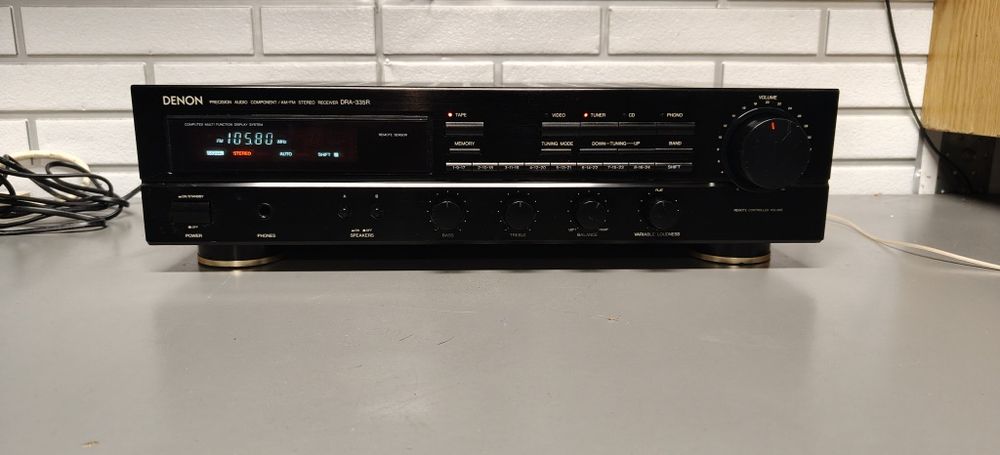 Amplituner DENON DRA-335R. IDEALNY