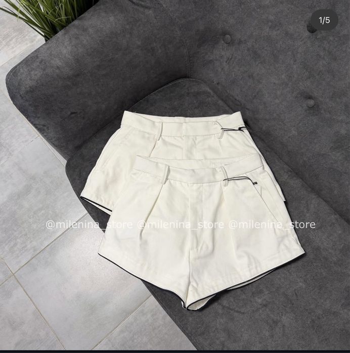 Шорти Zara з защіпами S