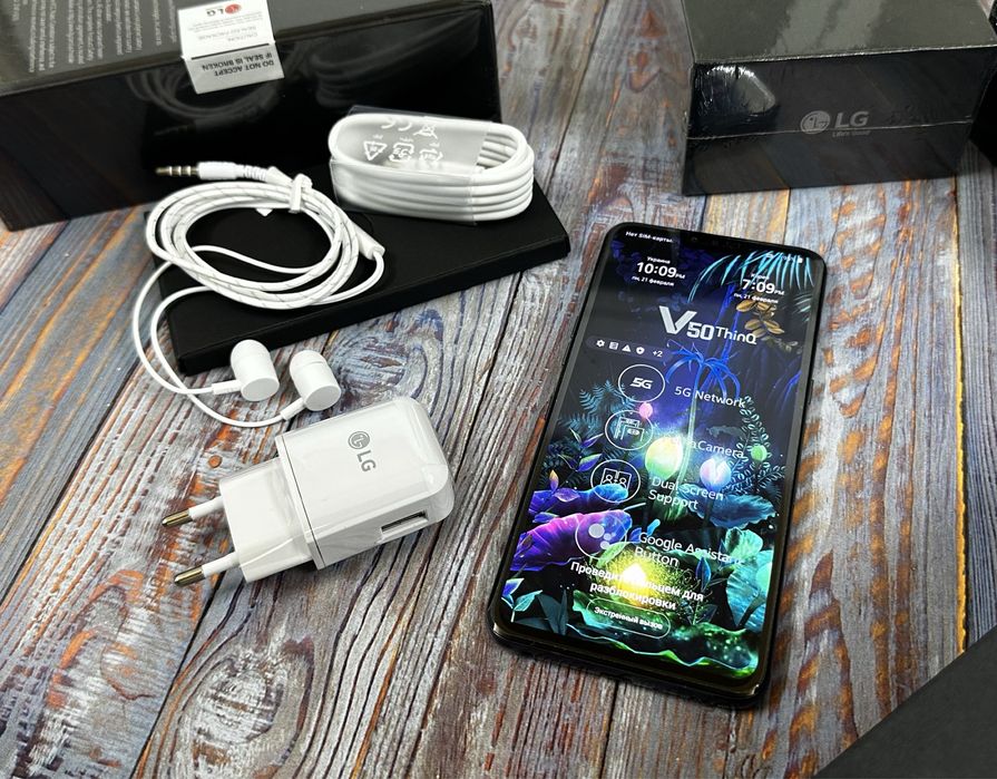 ꧁ LG V50 6/128Gb V500 запаковані • (є: velvet G9,V40,G8x,V50s,V60) ꧂