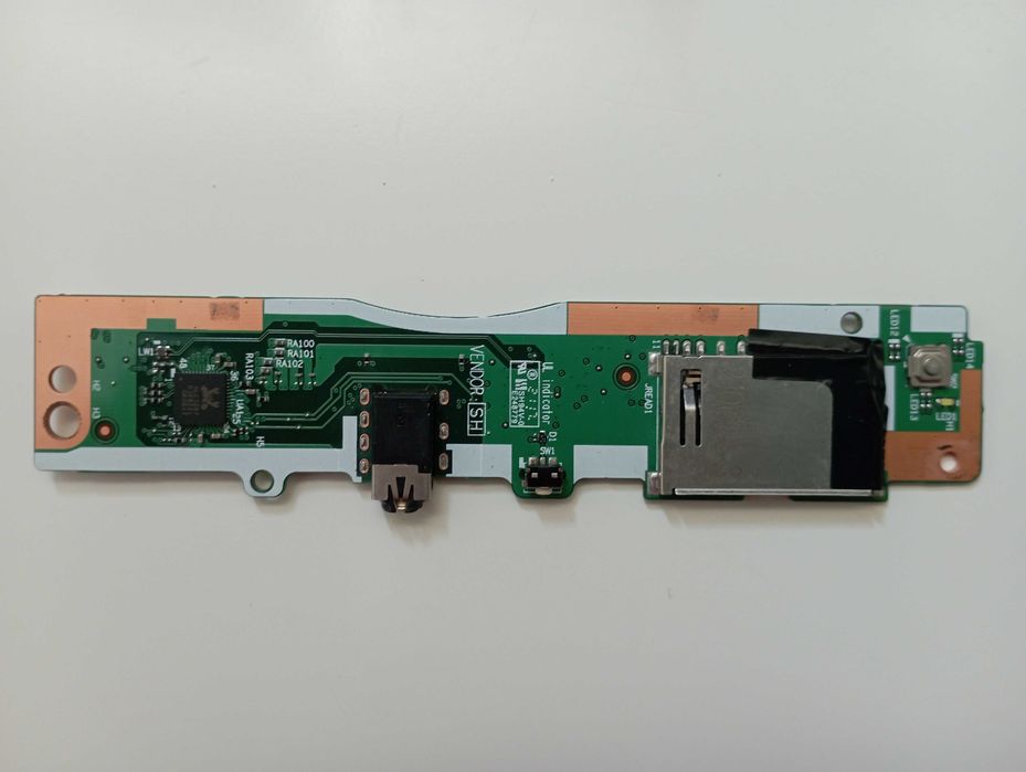 Leitor de cartão SD, alimentação e AUDIO, Lenovo IdeaPad 3 15ADA05