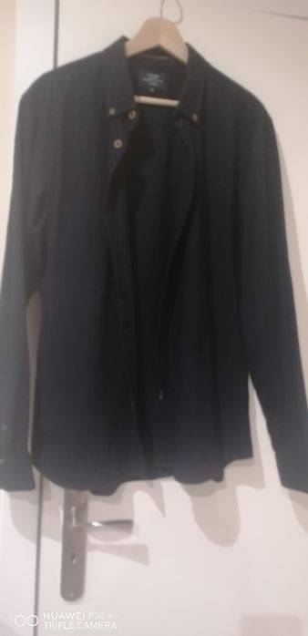 Camisa de homem em ganga