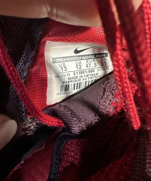 Кроссовки Nike Roshe Run 47,5