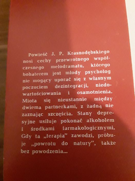 Kocia łapa Krasnodębski Jan Paweł melodramat