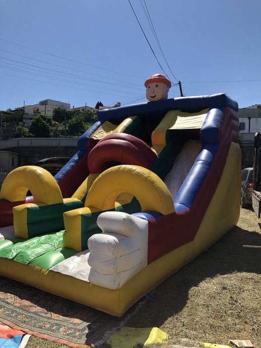 Venda insuflavel escorrega duplo