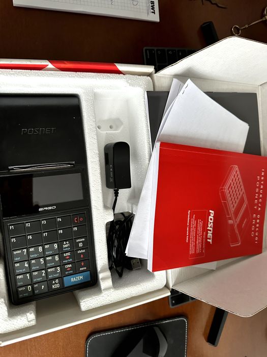Kasa Fiskalna ERGO Posnet + Czytnik kodów.
