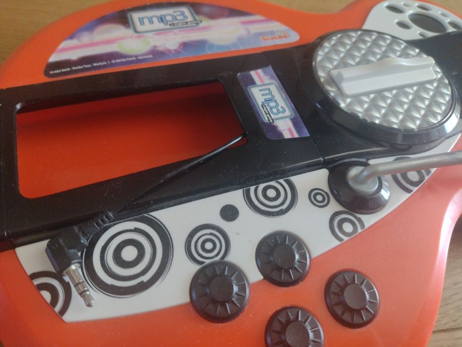 Gitara elektryczna zabawka z wejściem MP3