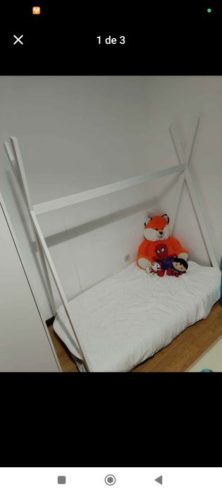 Cama tipi em bom estado