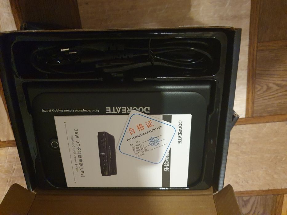 Джерело безперебійного живлення 36W роутера gpon mini ups, 5B,9В,12B