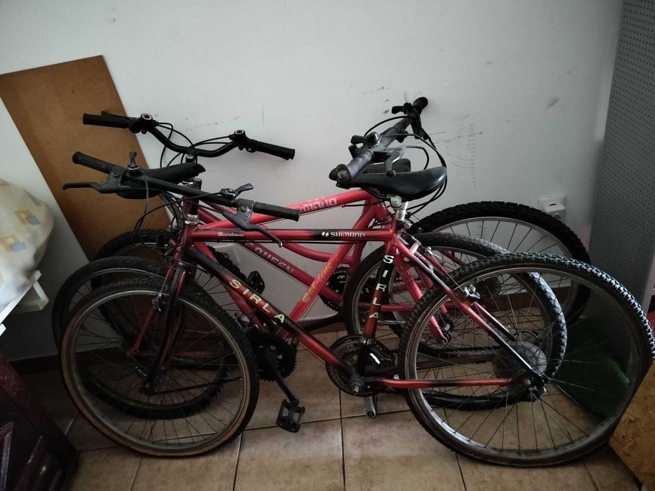 vendo 3 bicicletas por falta de uso.