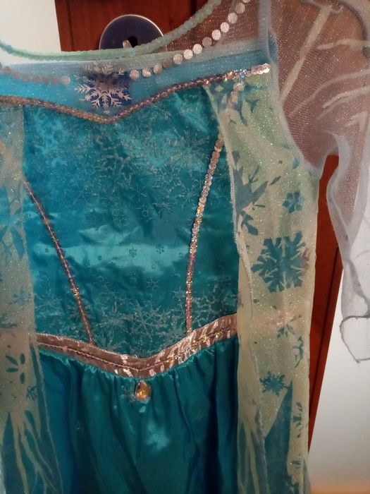 Vestido Frozen Disney 7/8 anos