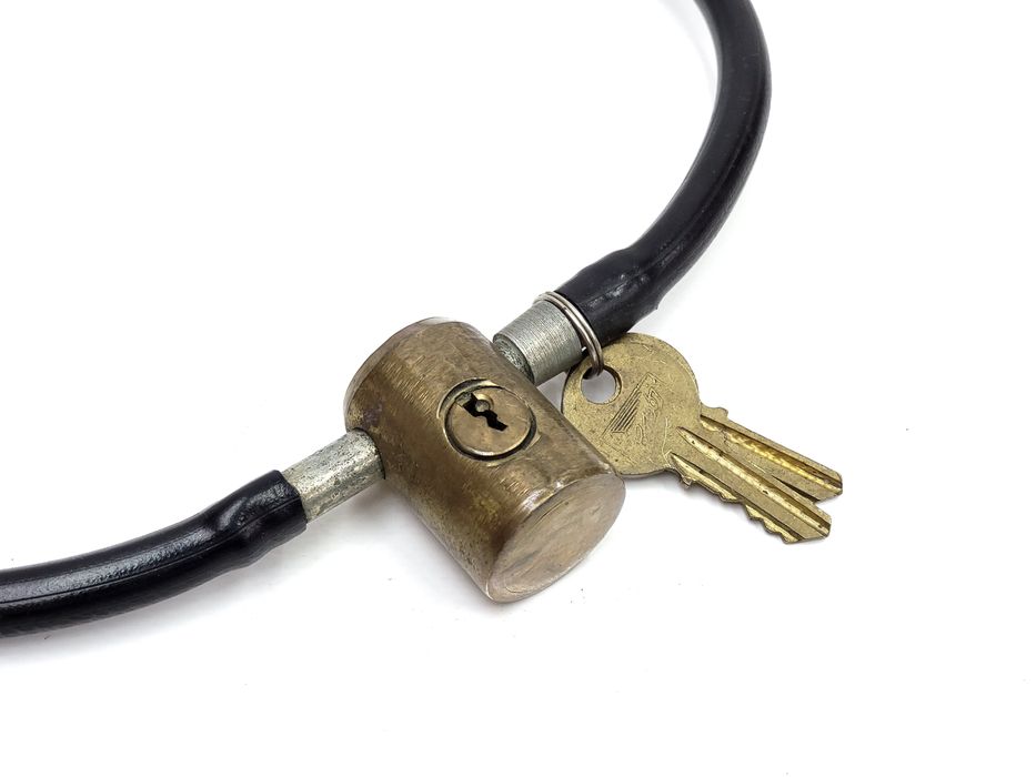 NOWA Linka kłódka zabezpieczenie Romet Wigry Jubilat Zenit Pelikan