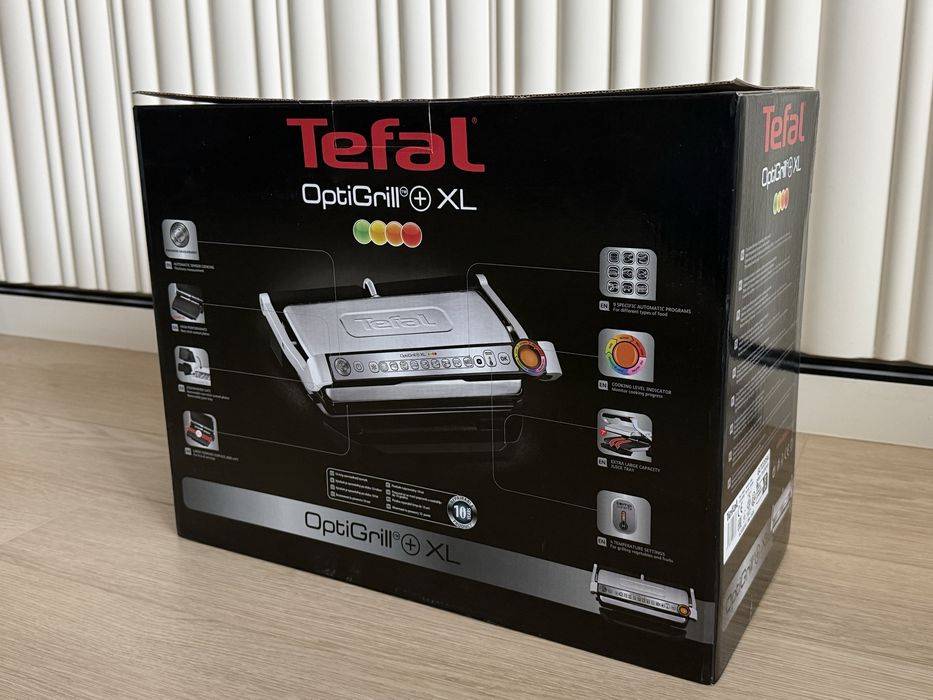 Електрогриль притискний Tefal OptiGrill+ XL
