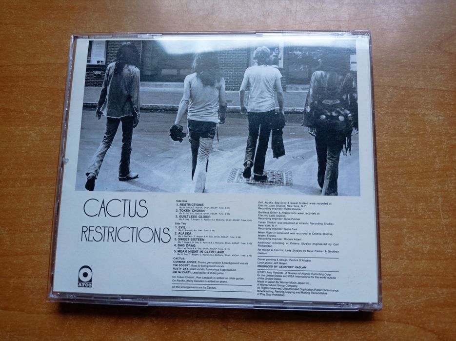 Cactus - Restrictons