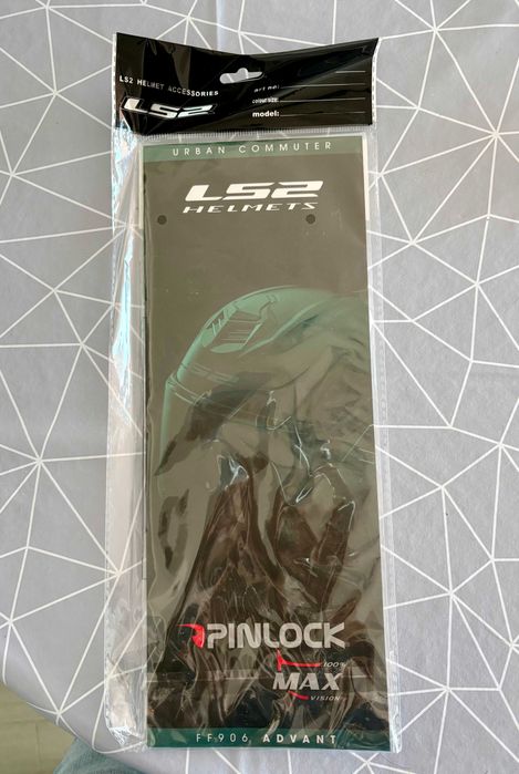 Pinlock, película anti-embaciamento para capacete LS2 FF906 Advant (NOVO)