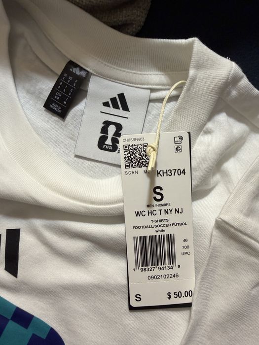 T-Shirt Adidas Mundial 2026 - New Jersey