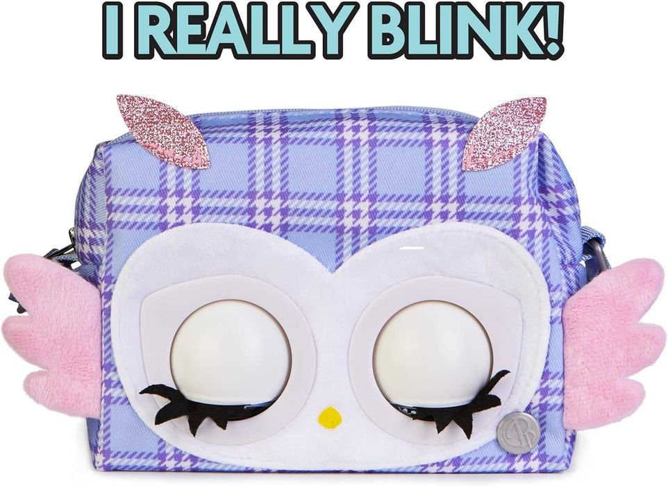 ОРИГИНАЛ! Интерактивная сумочка Сова Purse Pets Owl Spin Master