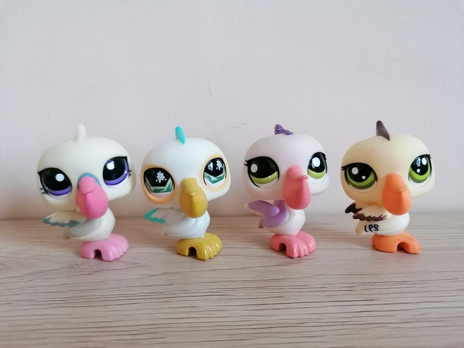 Littlest pet shop lps zestaw pelikany