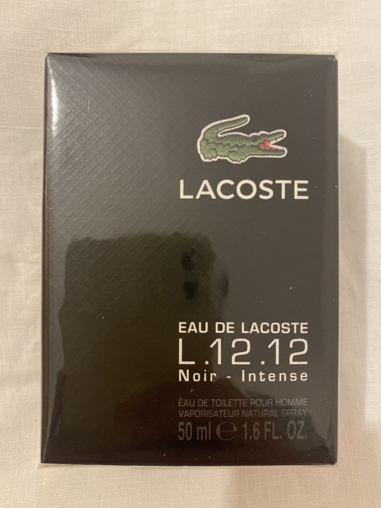Eau de Lacoste L.12.12 Noir Intense 50mL Belem OLX.pt