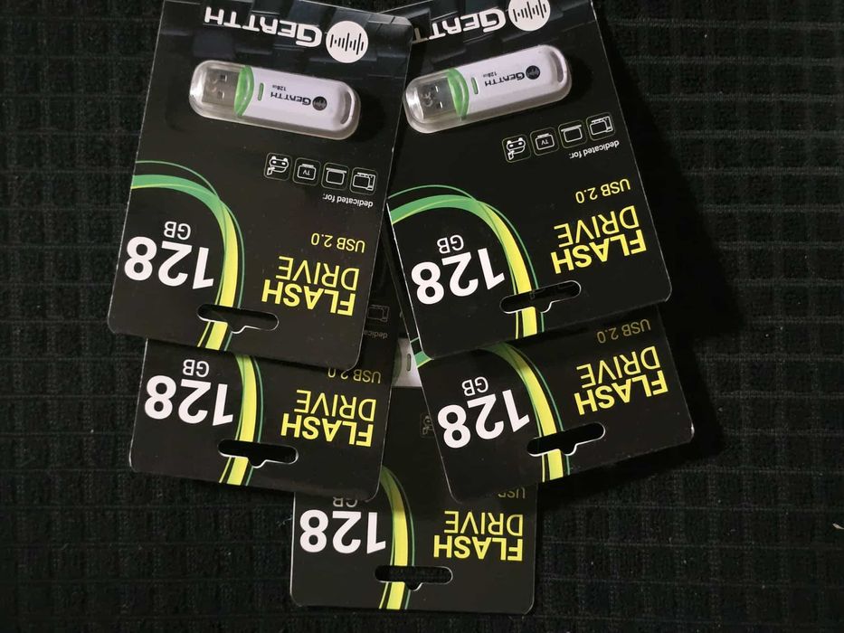 Gertth pendrive 128GB USB 2.0 - 5 sztuk