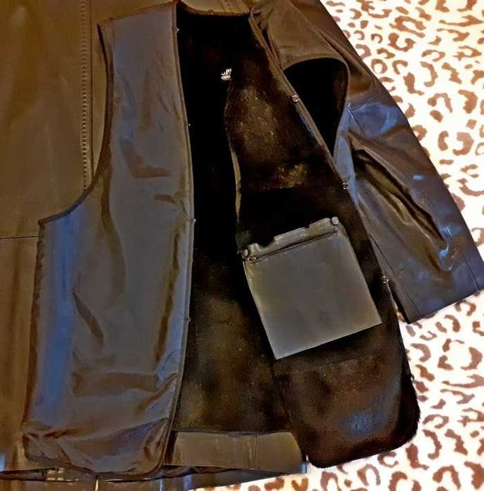 Куртка мужская кожаная UPSTAR Continental р.50-52/185 оригинал