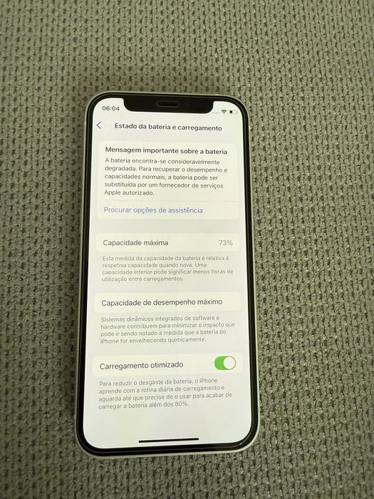 Iphone 12 mini branco 64 Gb