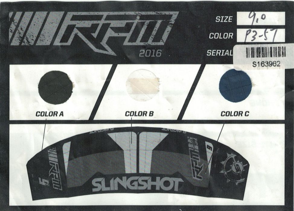 Latawce Slingshot - Raptor 12m & RPM 9m + bar